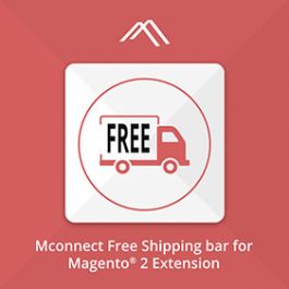 Free Shipping Bar Magento 2 Extension by Sparsh Technologies